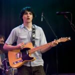 Finn Wolfhard of The Aubreys performan at tornto film festival 2023