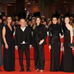 Aventrana starcast at the red carpet premiere in Rome Film Festival.