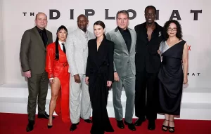 The diplomat season 2 star cast at the premiere in New York.