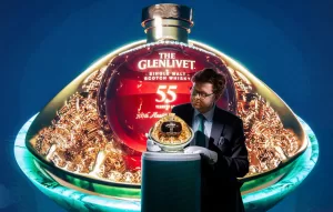 Launch of the glenlivet's 200th edition super rare whisky.