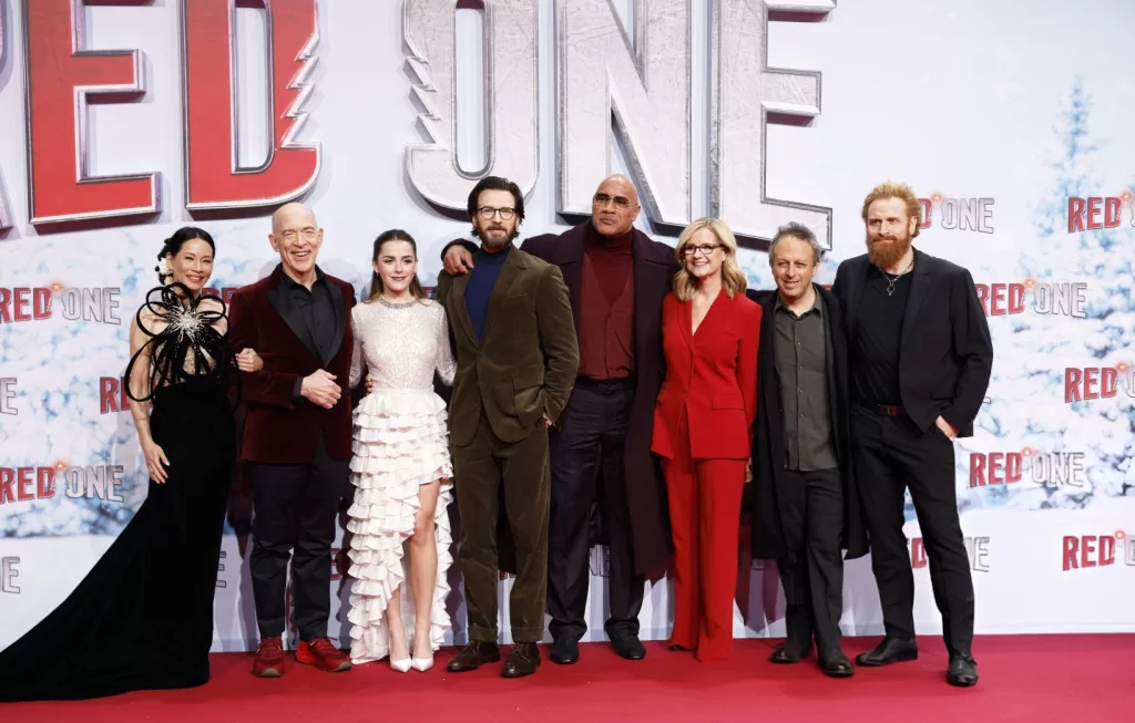 Red One star cast in berlin premiere