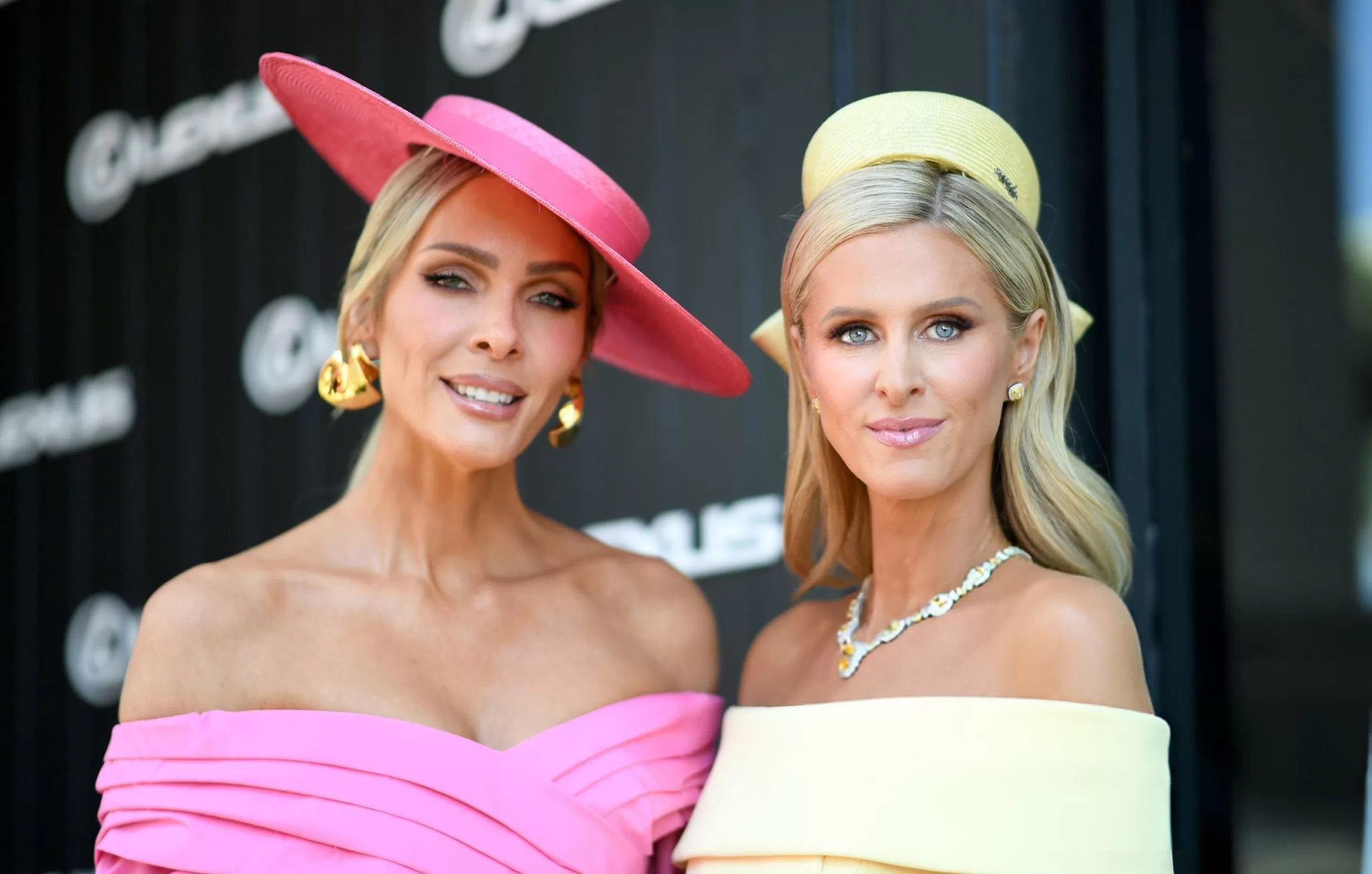 Celebrities arrive at the Melbourne cup 2024