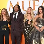 Mufasa the lion king premiere attended by Jay Z, Beyonce and other celebrities.